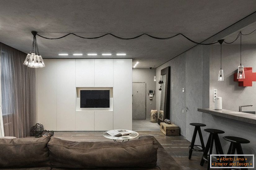 Интериорен дизайн на апартамент в Москва