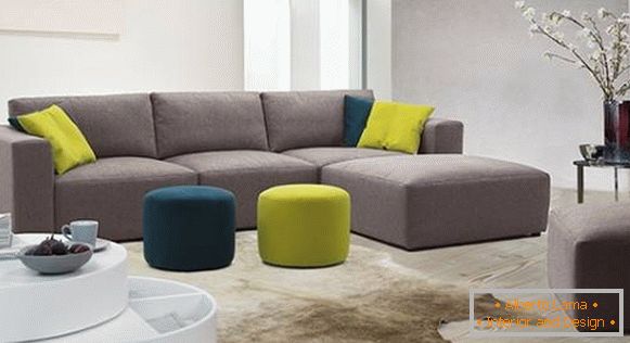 Мека мебел - модулни ъглови дивани