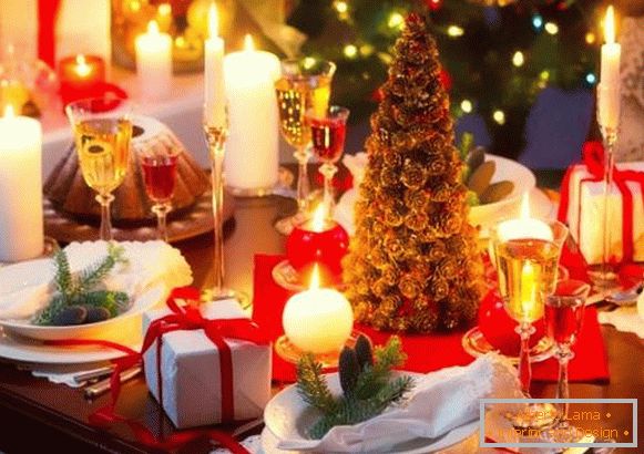 Новогодишен декор на маса - най-добрите идеи за сервиране