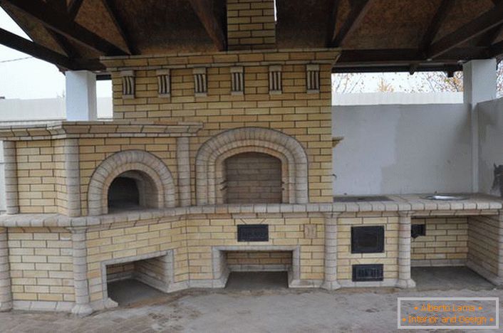 Видове улични камини и особености на тяхното полагане (41