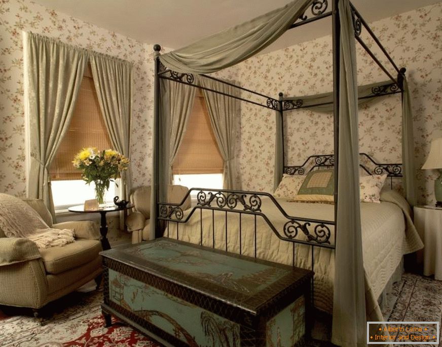 Спалнята в викторианском стиле