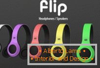 Светли и стилни концептуални слушалки Flip