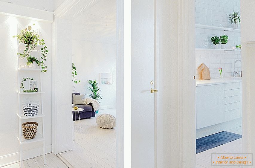 Елегантен интериор на шведски апартамент